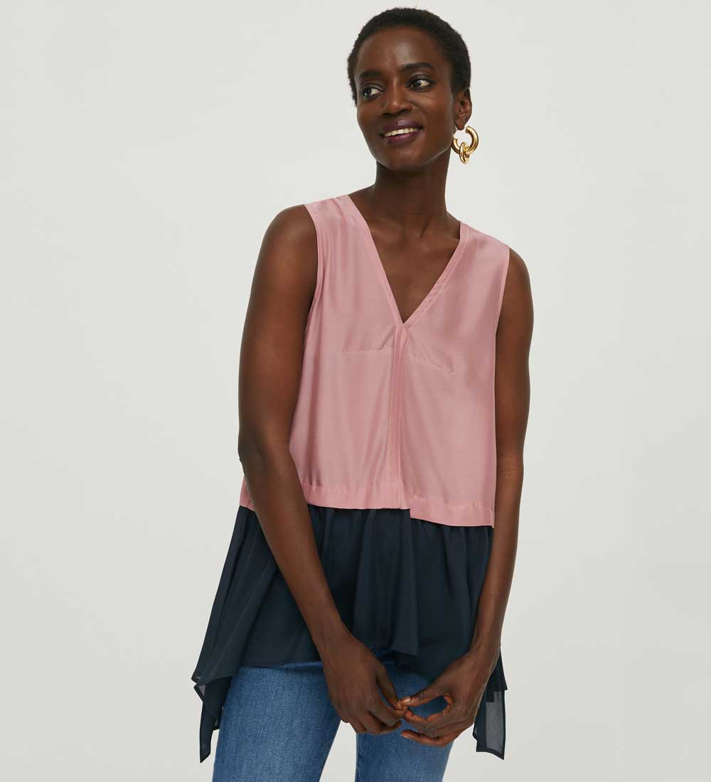 Top in voile Top in voile