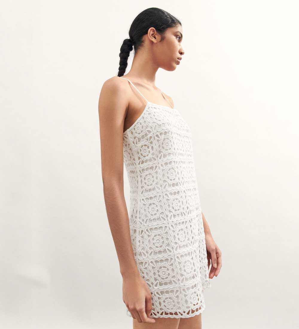 Abito crochet corto Abito crochet corto