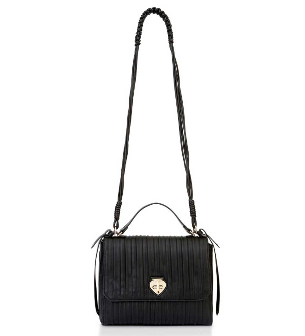 mini bag nera a tracolla mini bag nera a tracolla
