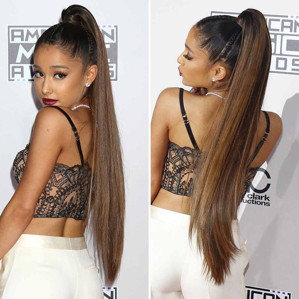 Ariana Grande acconciature capelli