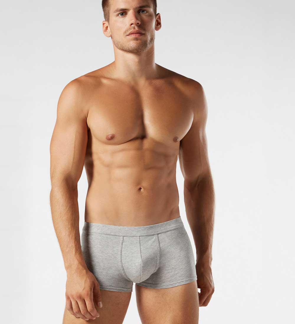 boxer in tinta unita in cotone boxer in tinta unita in cotone