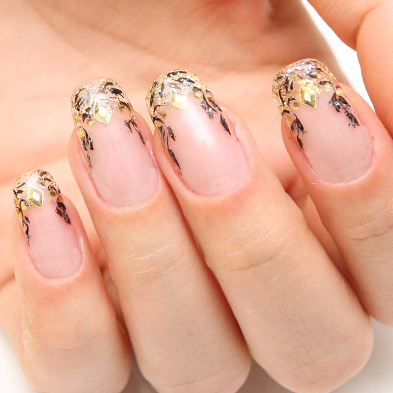 Unghie nail art french