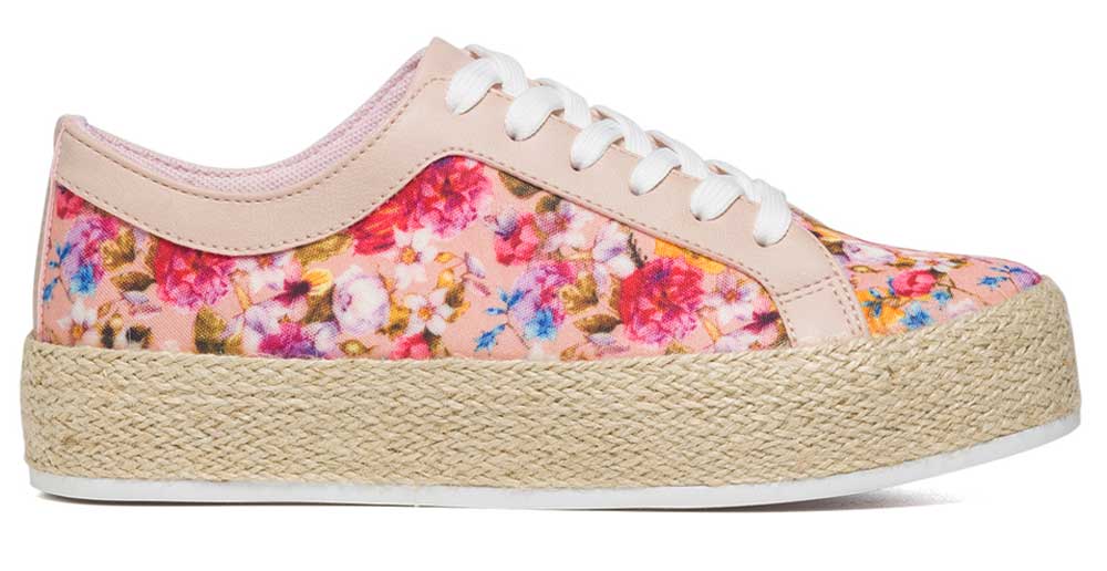 Sneakers a fiori Pittarosso