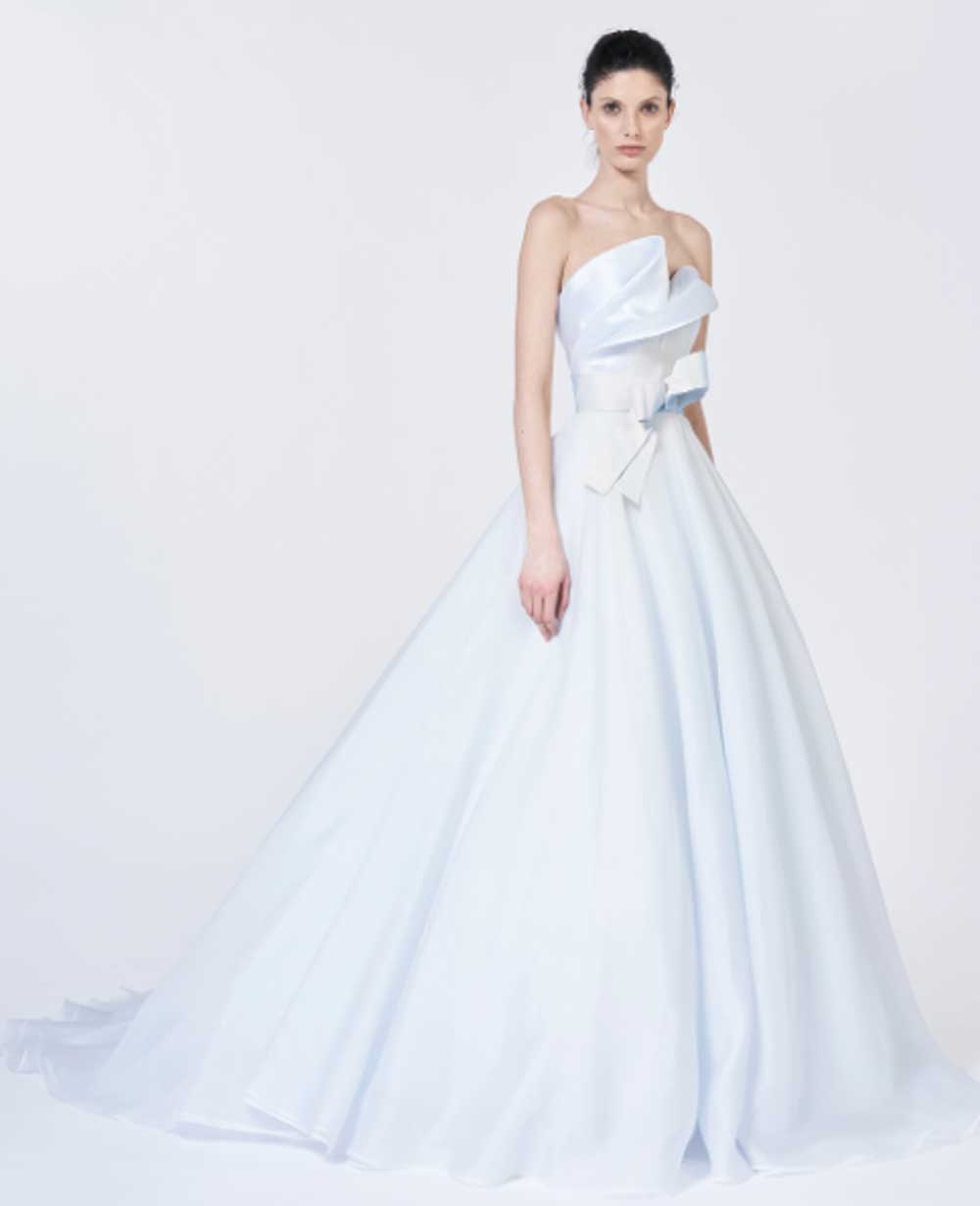 bridal dress colorato Antonio Riva