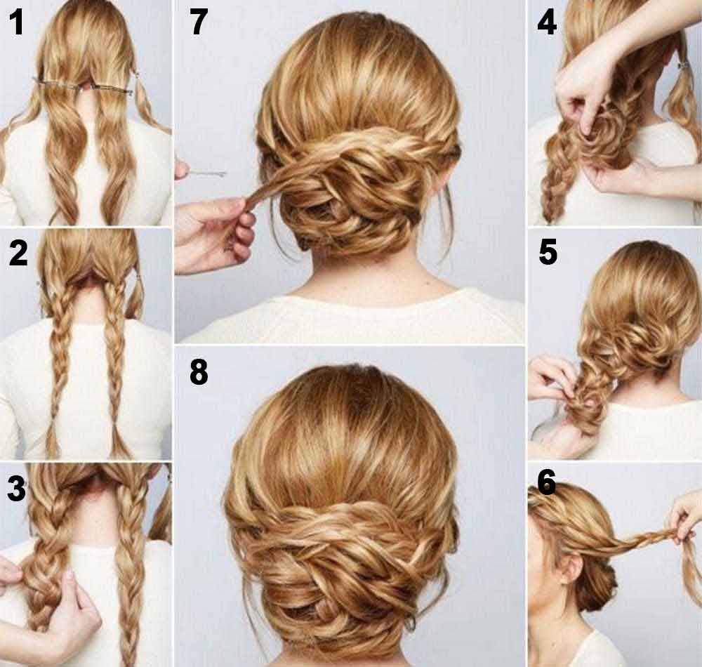 Acconciature fai da te tutorial chignon basso