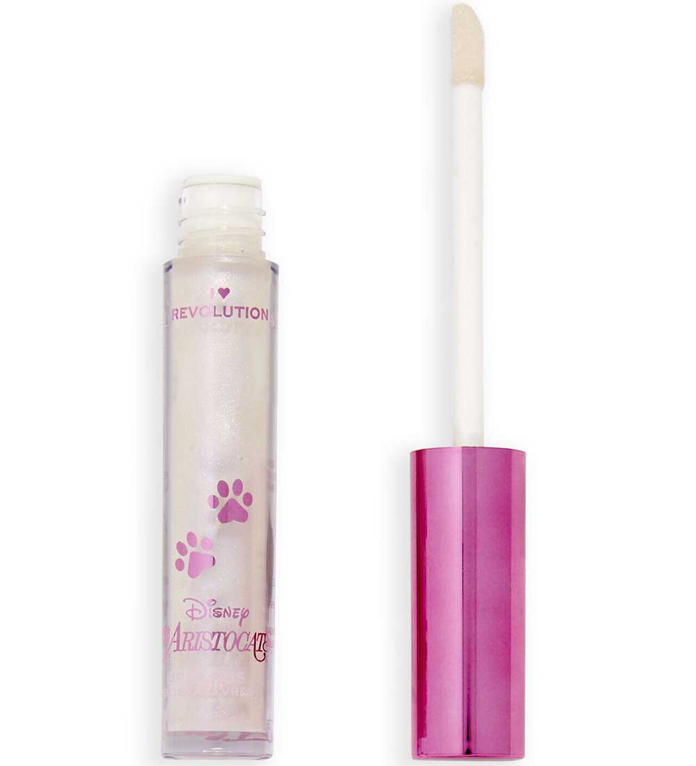 I Heart Revolution lip gloss trasparente