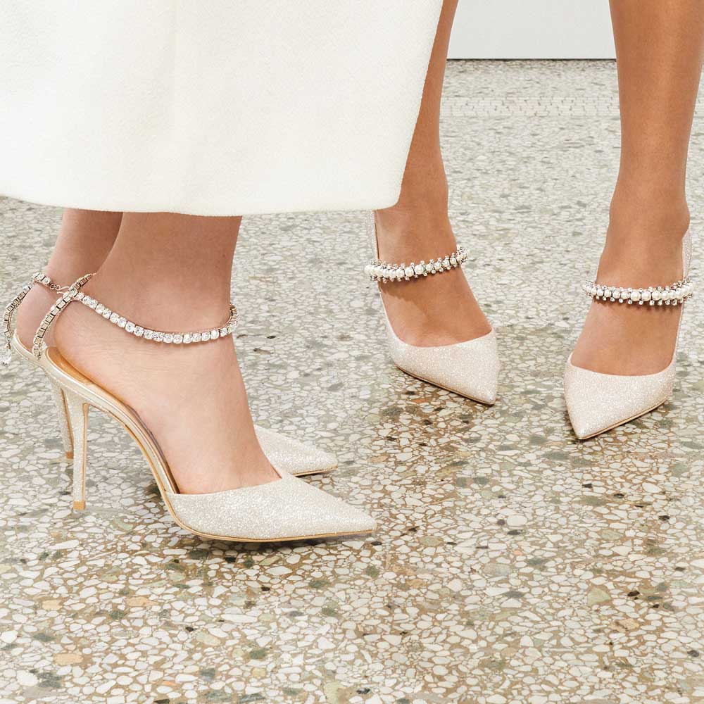 scarpe da sposa Jimmy Choo 