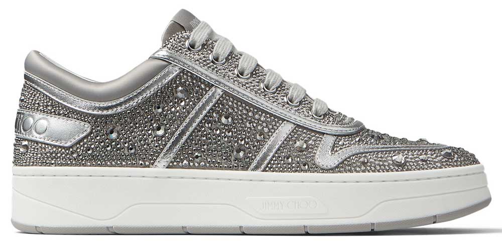 sneakers argento sposa