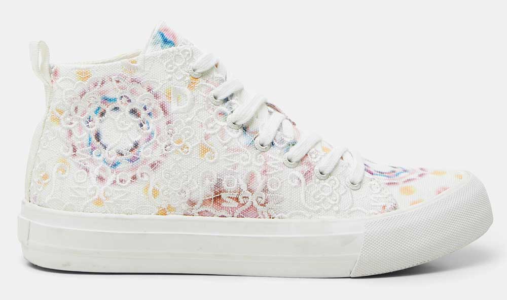 sneakers alte in pizzo sneakers alte in pizzo