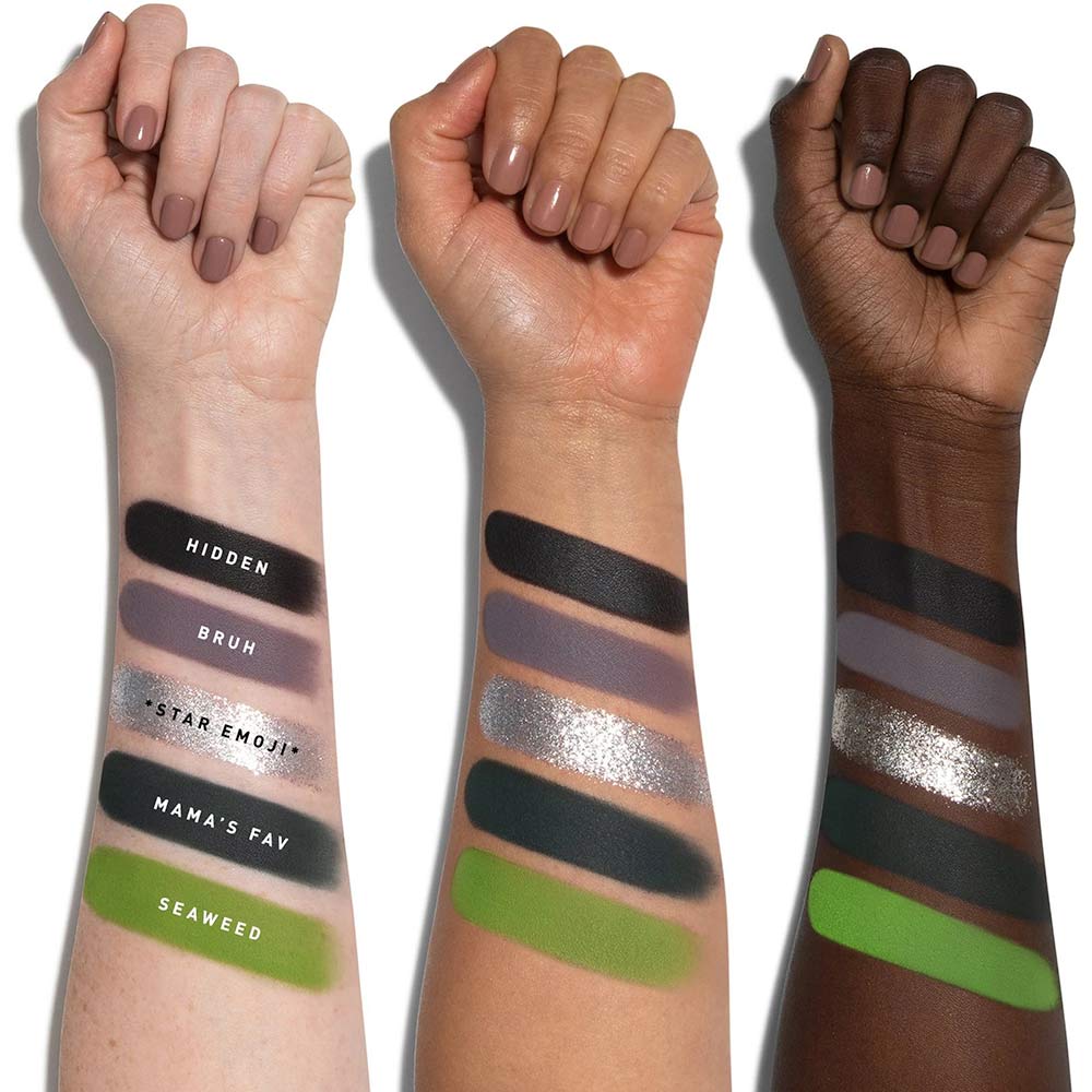 Morphe swatches ombretti