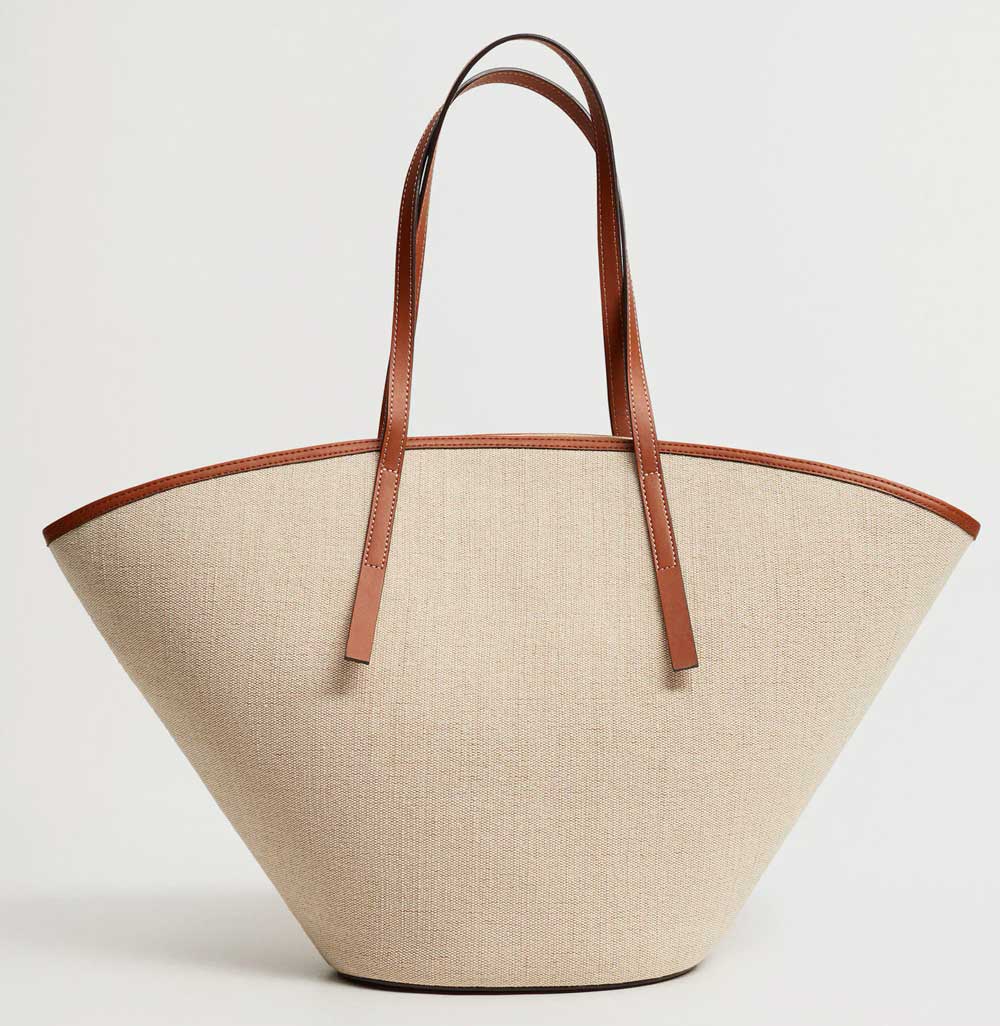 shopping bag a cesta in iuta