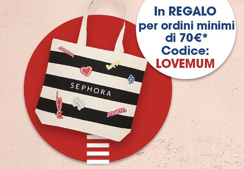 Shopping bag Sephora in regalo