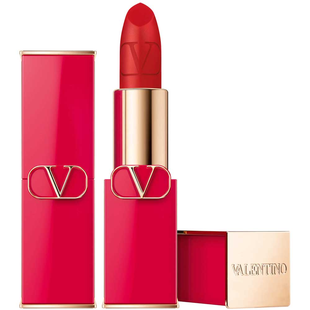 Valentino red lipstick