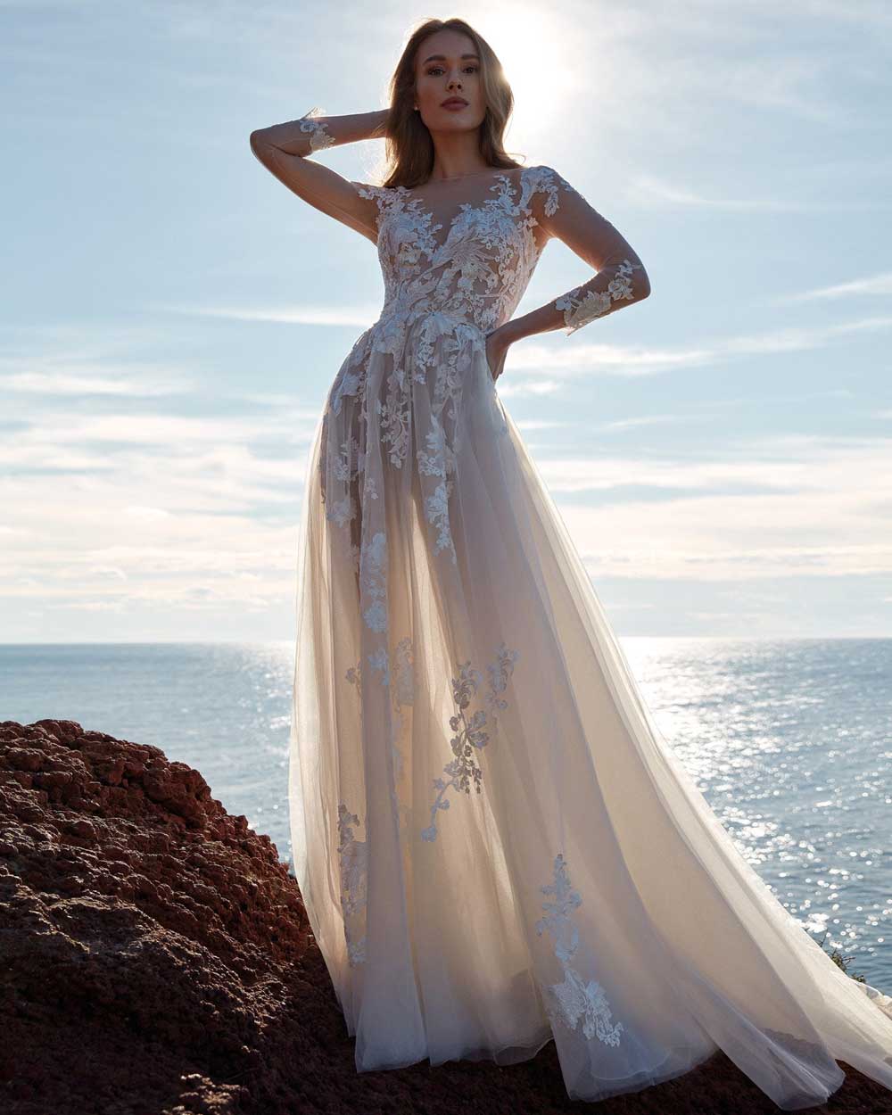 vestito da sposa nude con pizzo vestito da sposa nude con pizzo