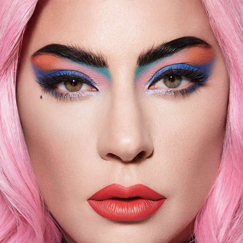 Make up Lady Gaga colorato