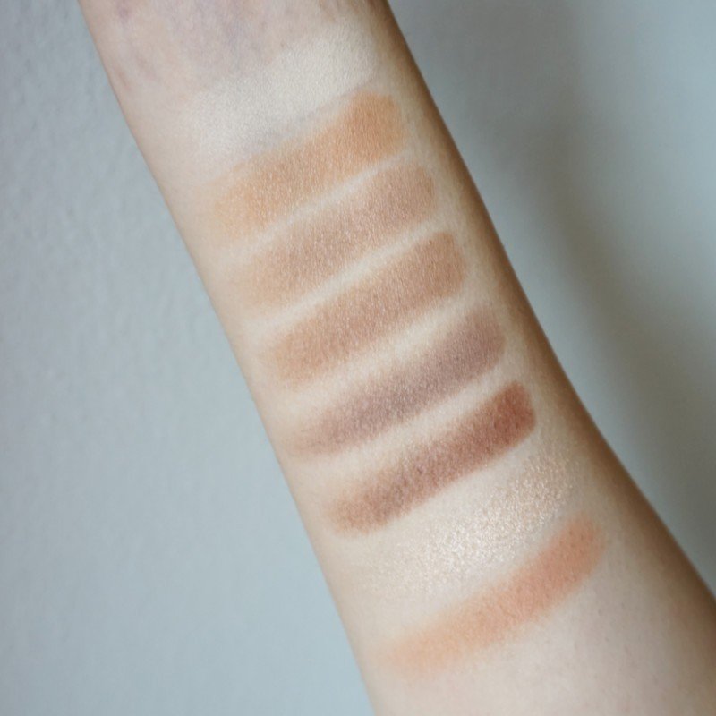 Swatches NYX palette Matchy-Matchy Taupe