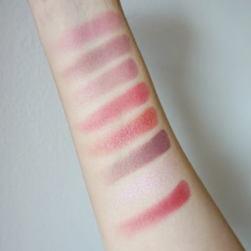 Swatches NYX palette Matchy-Matchy Berry