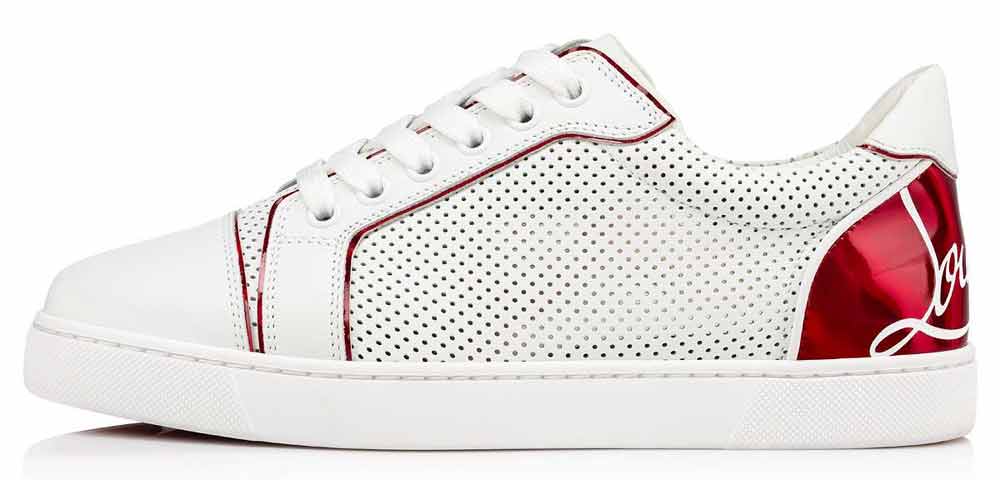 sneakers flat bianche