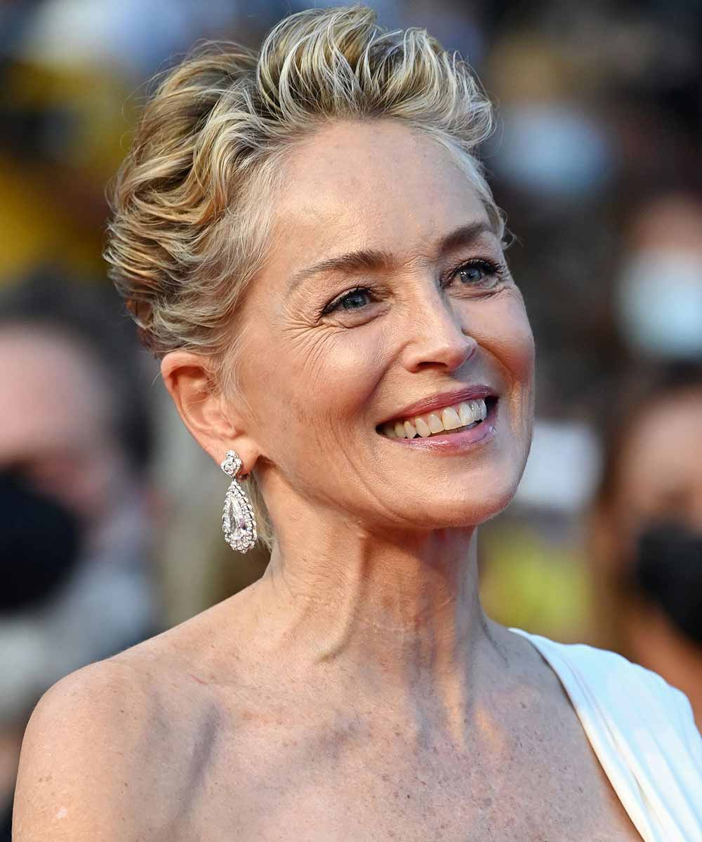 Sharon Stone Cannes 2021