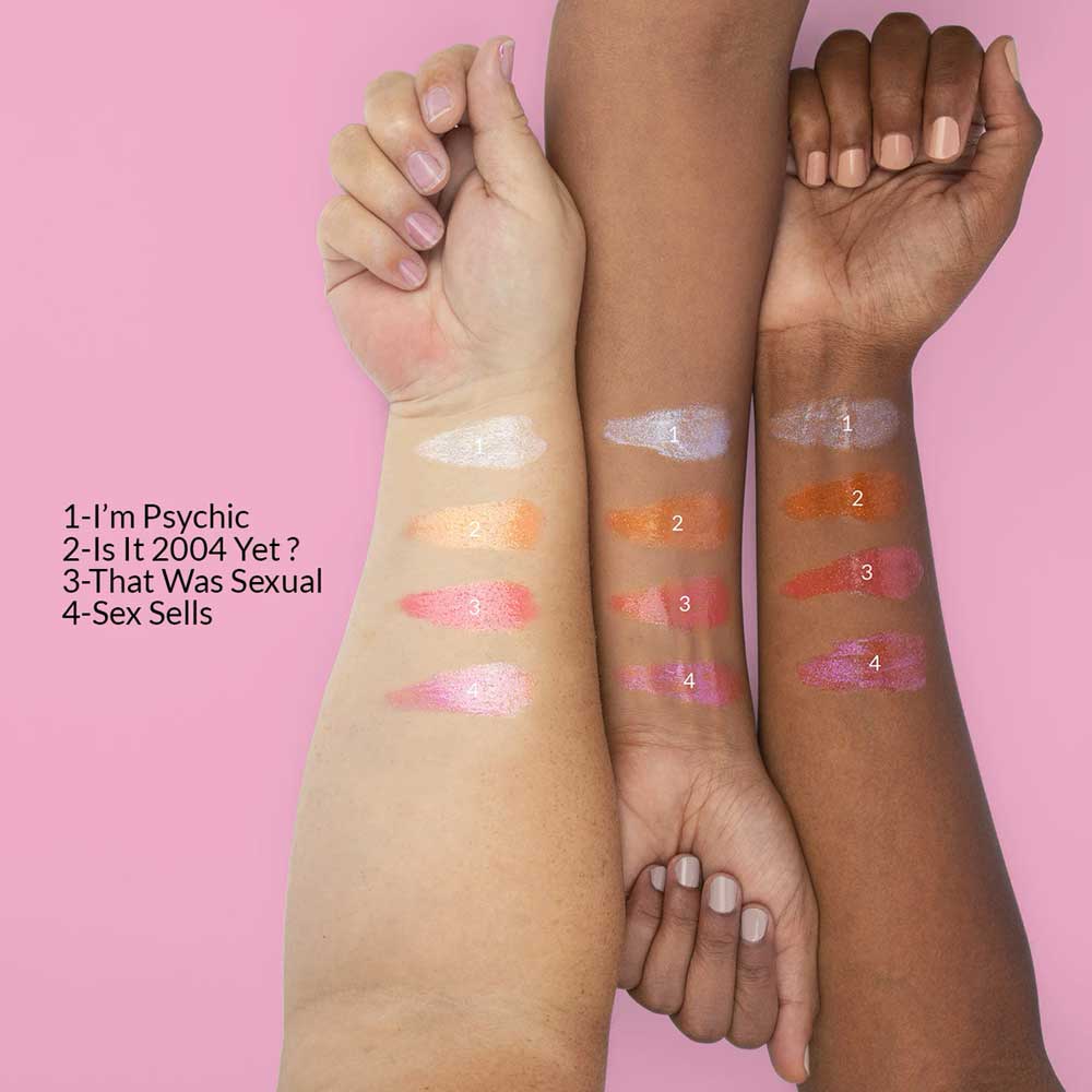 Swatches lip gloss BH Cosmetics Iggy Azalea