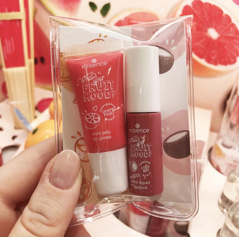 Essence gloss e rossetto What's Your Fruit Mood?