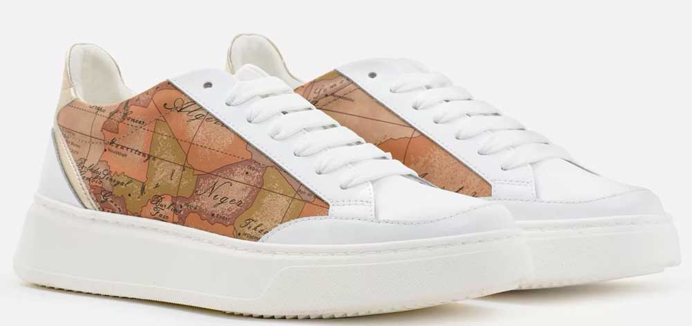 sneakers bianche a stampa Geo Classic