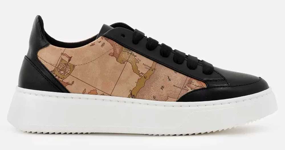 sneakers nere a stampa Geo Classic