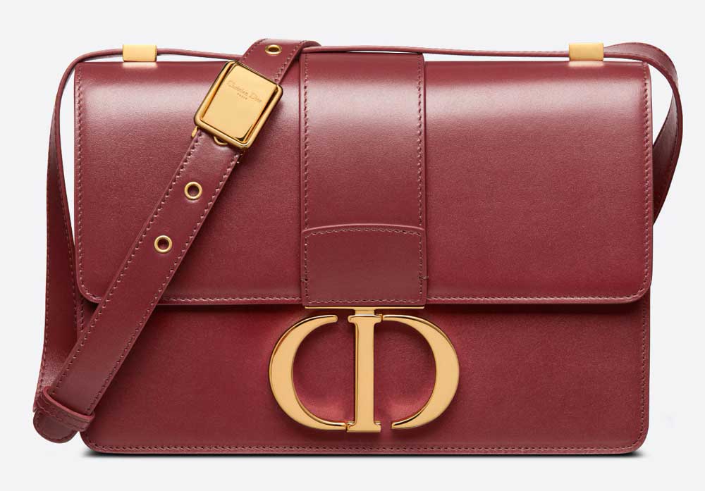 tracolla rossa in pelle Dior tracolla rossa in pelle Dior