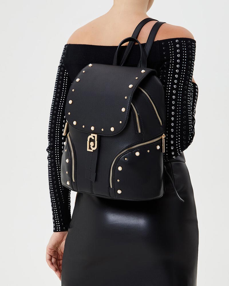 Borsa donna nera autunno inverno 2020 2021 Borsa donna nera autunno inverno 2020 2021