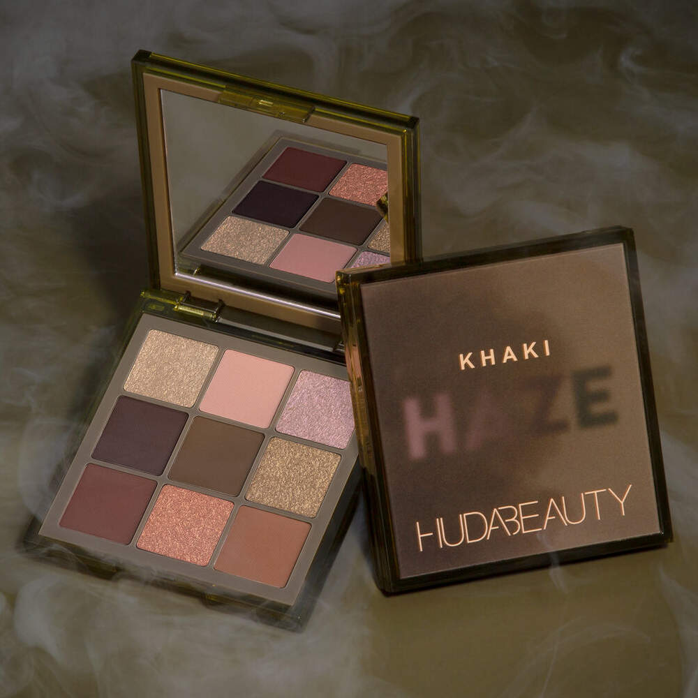 Palette Khaki Haze Obsessions Huda Beauty