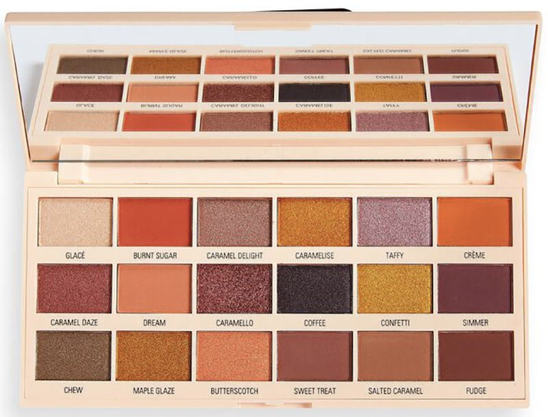 I Heart Revolution palette Caramel Nudes Chocolate