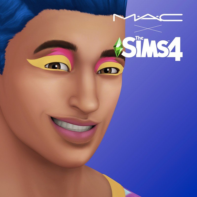 MAC The Sims make up look