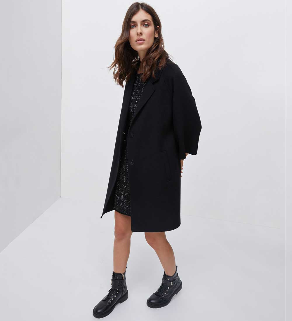 Cappotto nero Cappotto nero