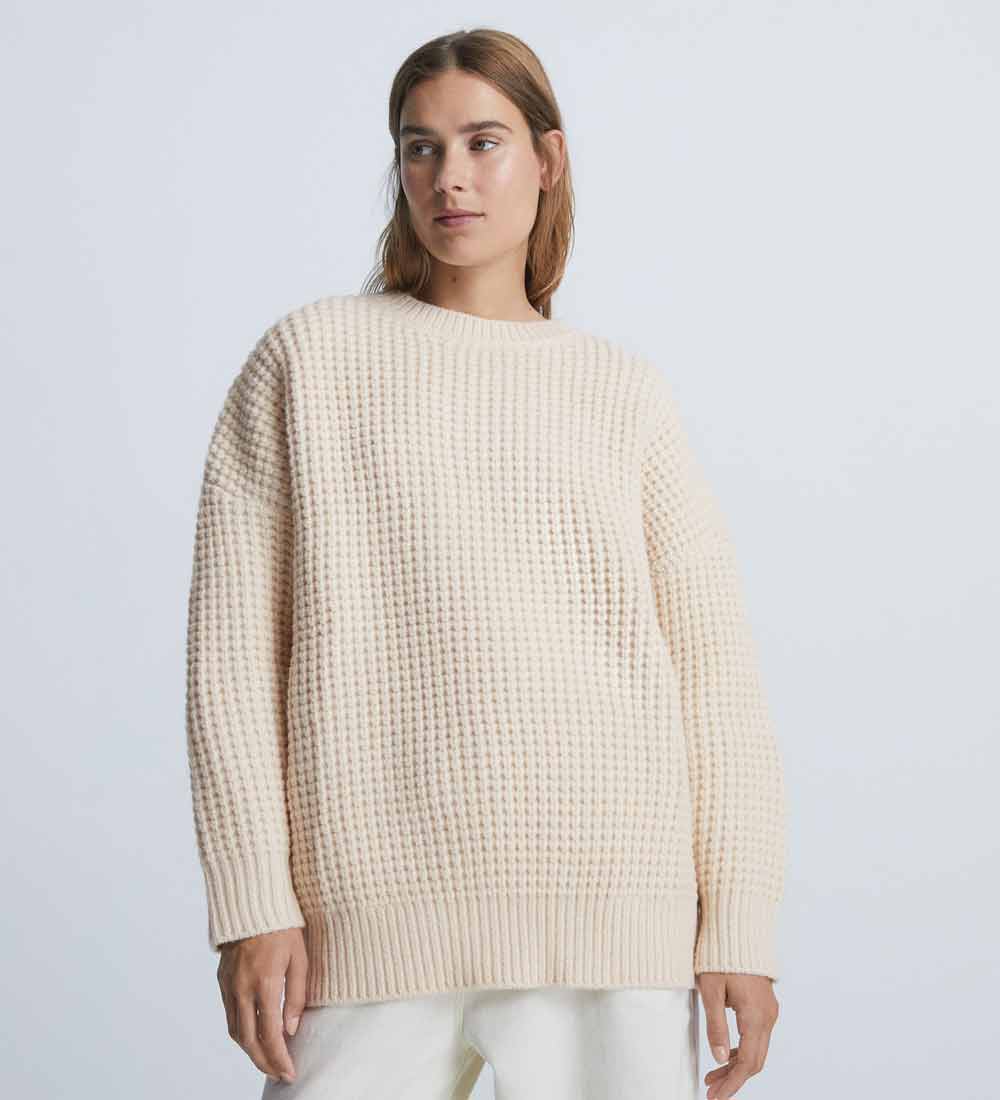 pullover oversize in maglia