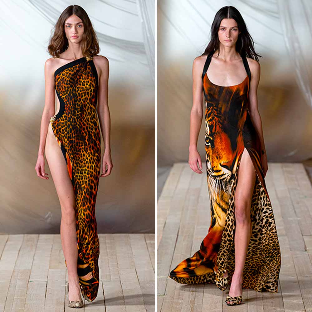 Sfilata Roberto Cavalli primavera estate 2022