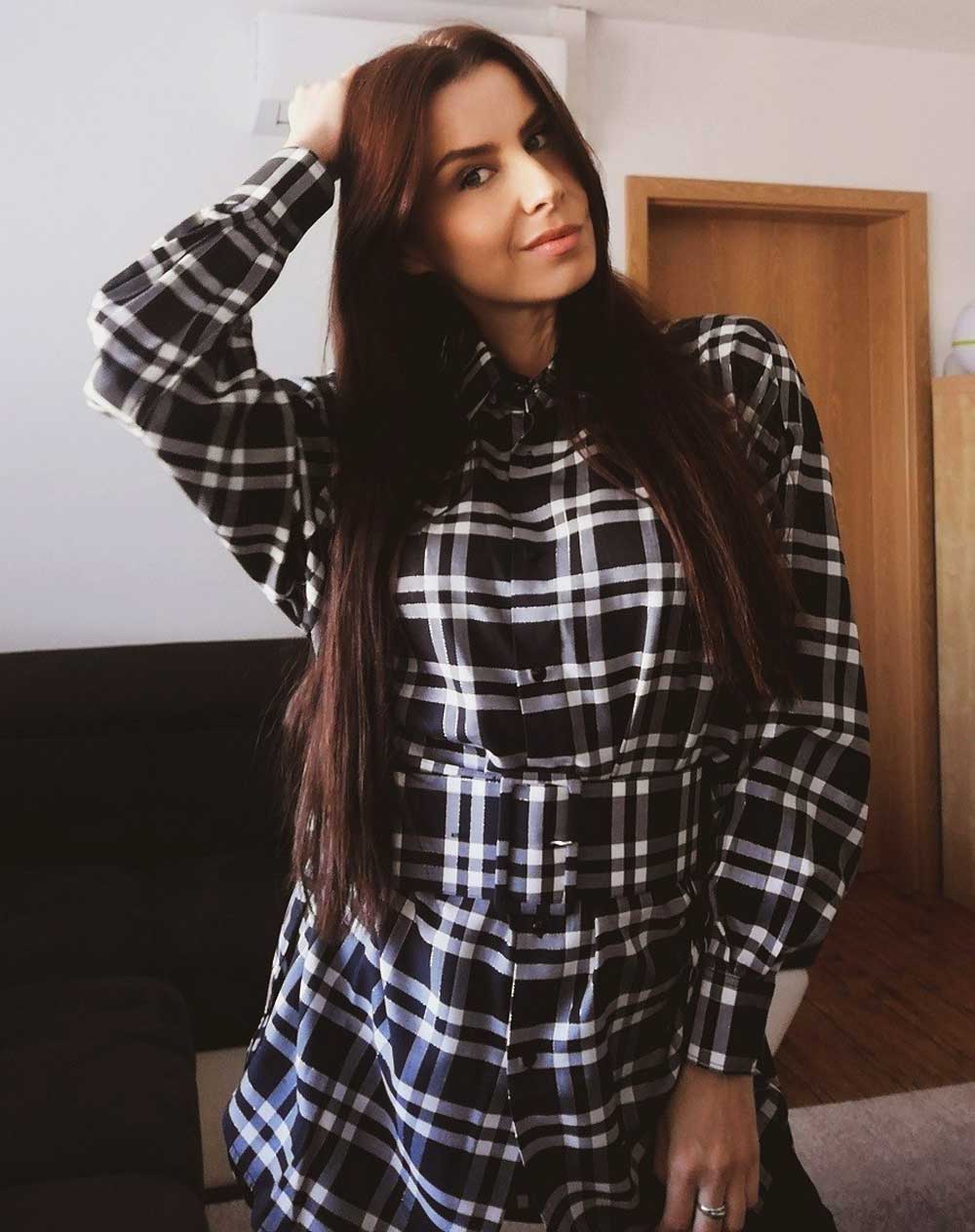 Maxi camicia a quadri Maxi camicia a quadri