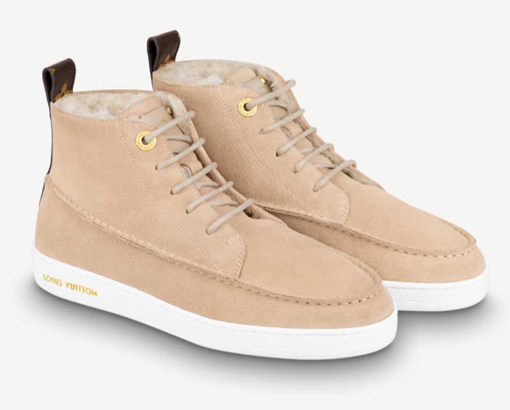 sneakers alte in camoscio sneakers alte in camoscio