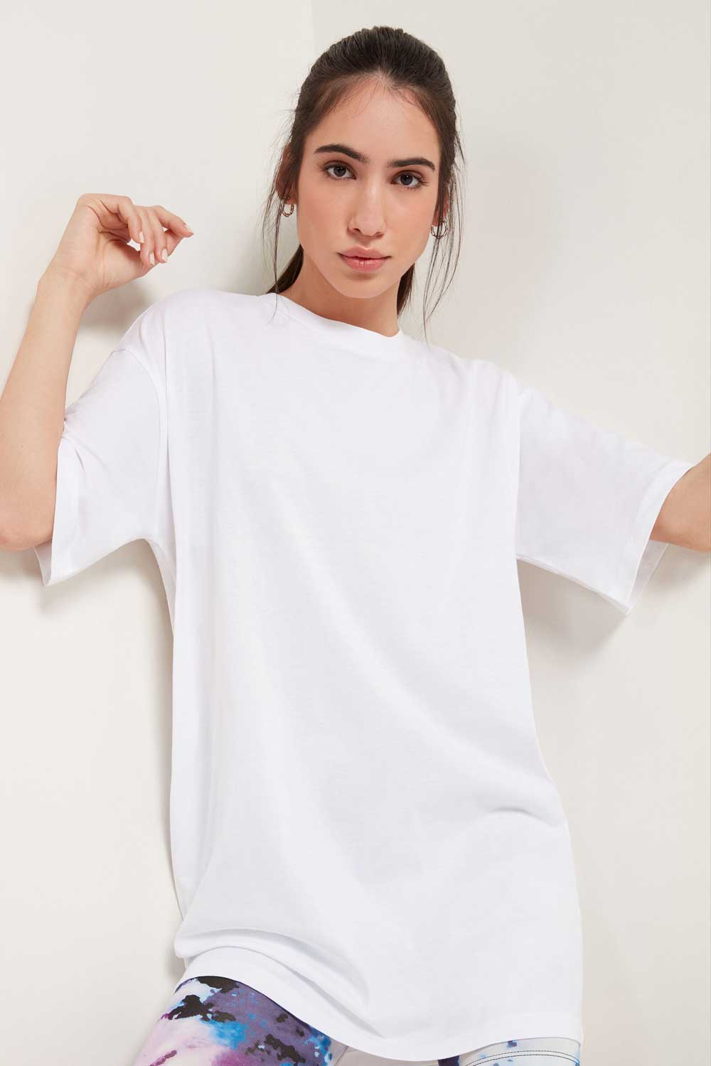 T-Shirt bianca oversize