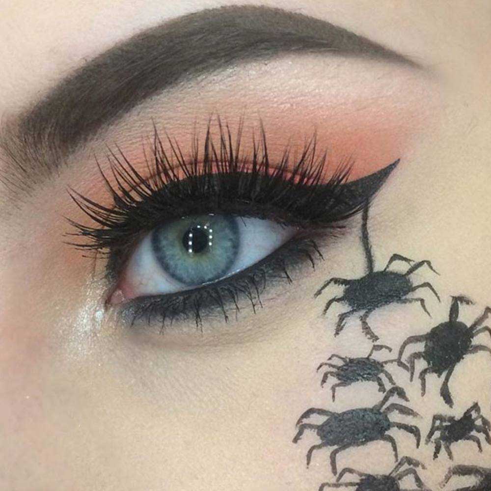 Halloween trucco occhi 