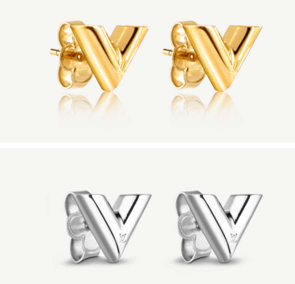 orecchini a lobo Louis Vuitton