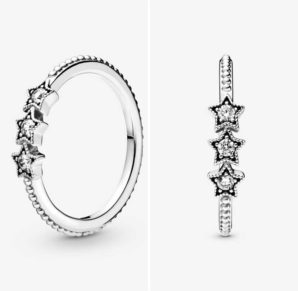 Anello con stelle Anello con stelle