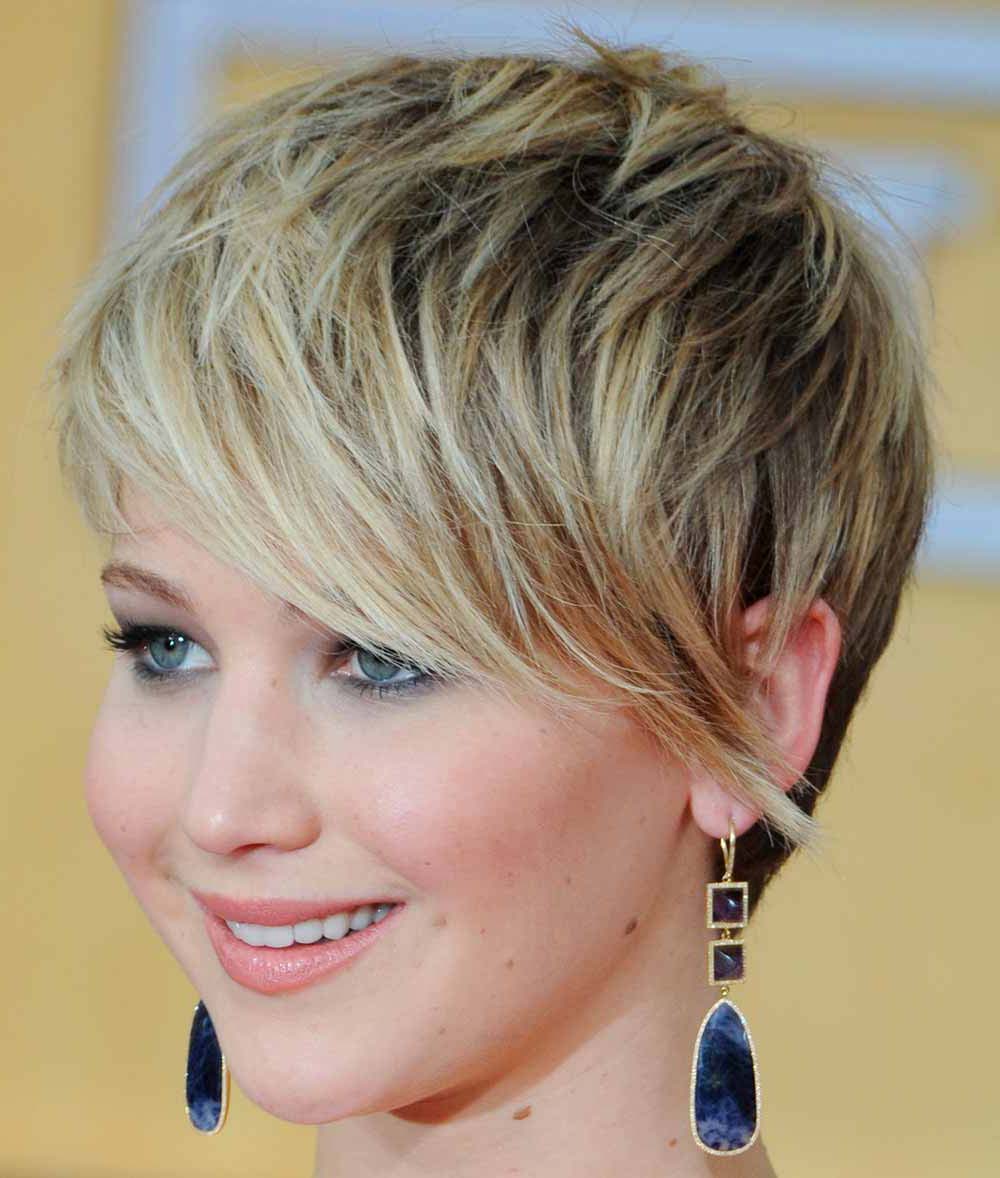 Pixie cut Jennifer Lawrence