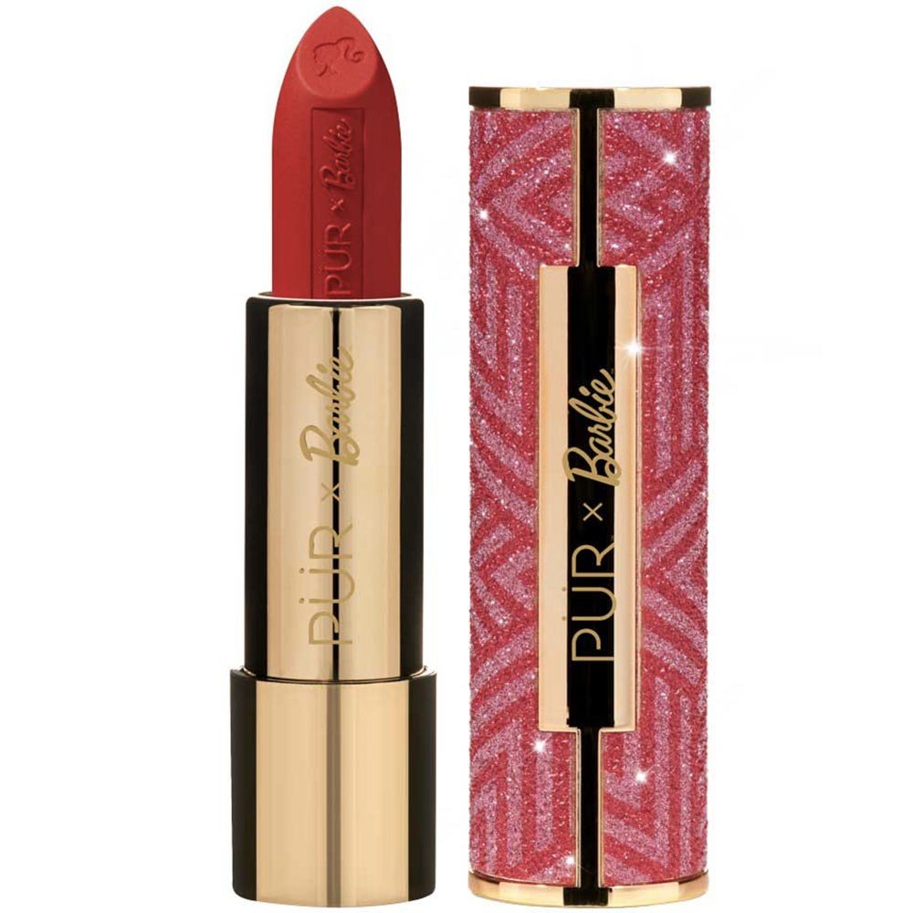 Pur x Barbie rossetto rosso opaco