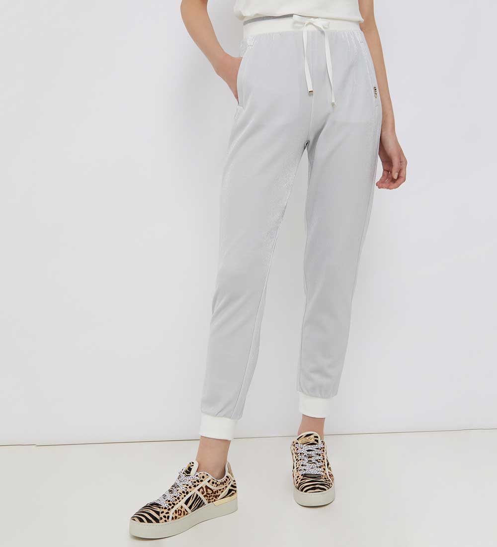 Pantalone joggers bianco Pantalone joggers bianco