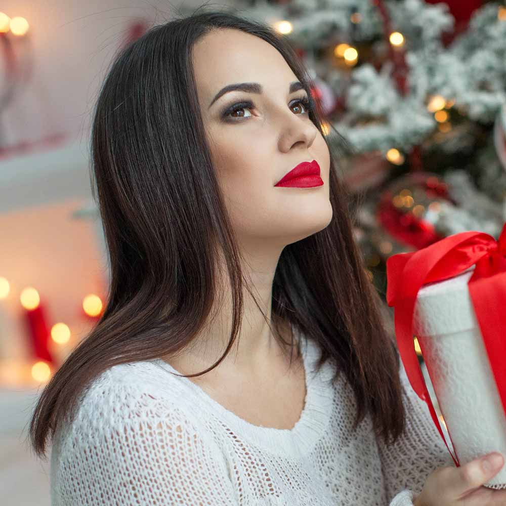 Capelli lisci lunghi Natale Capelli lisci lunghi Natale