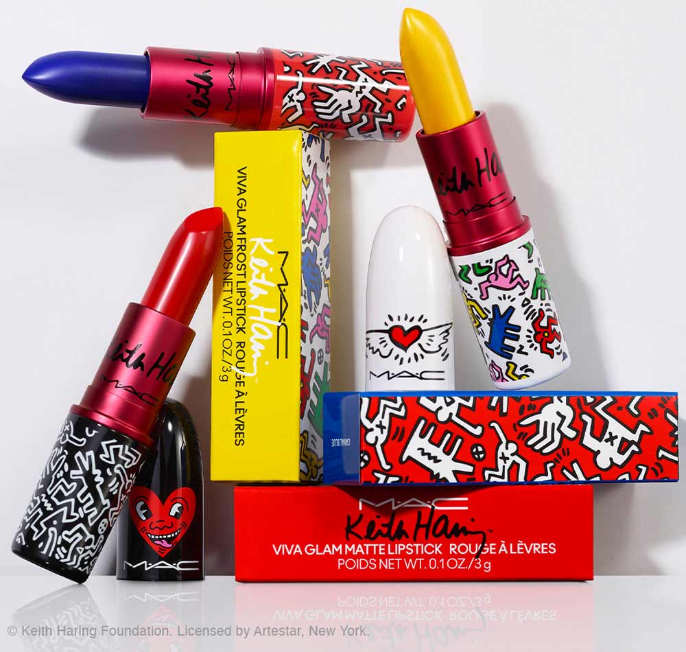 Rossetti MAC Viva Glam x Keith Haring