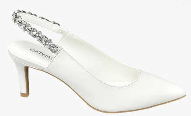 scarpe sposa bianco seta