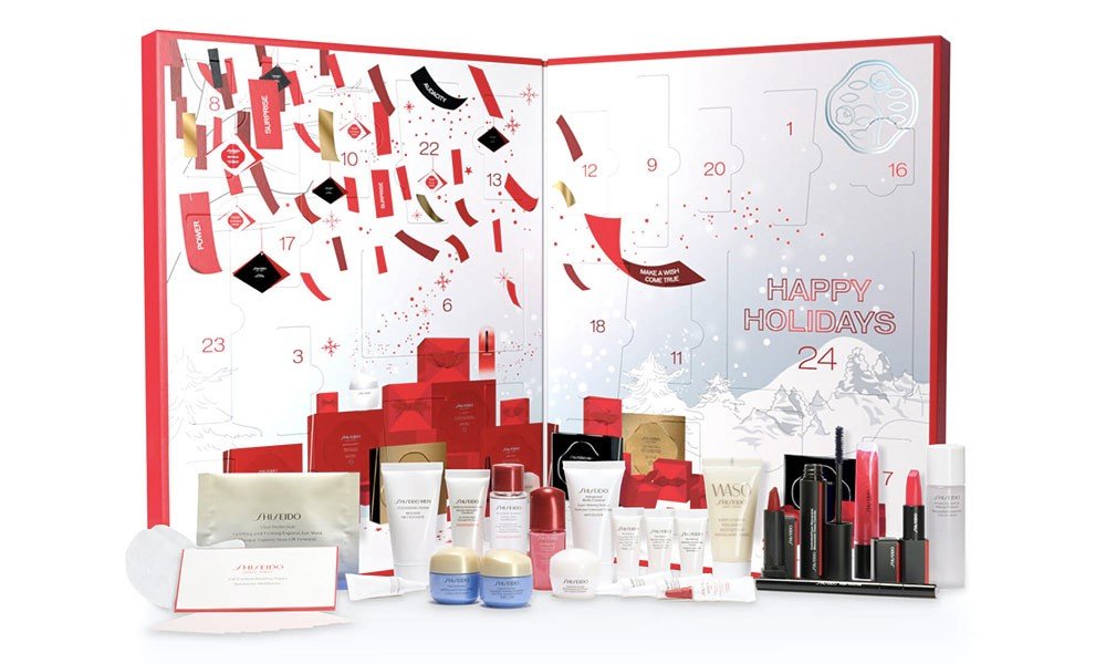 Calendario dell'Avvento Shiseido Natale 2020