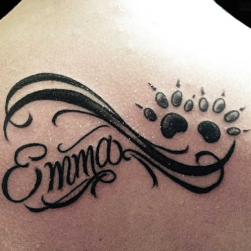 Tatuaggio infinito animali