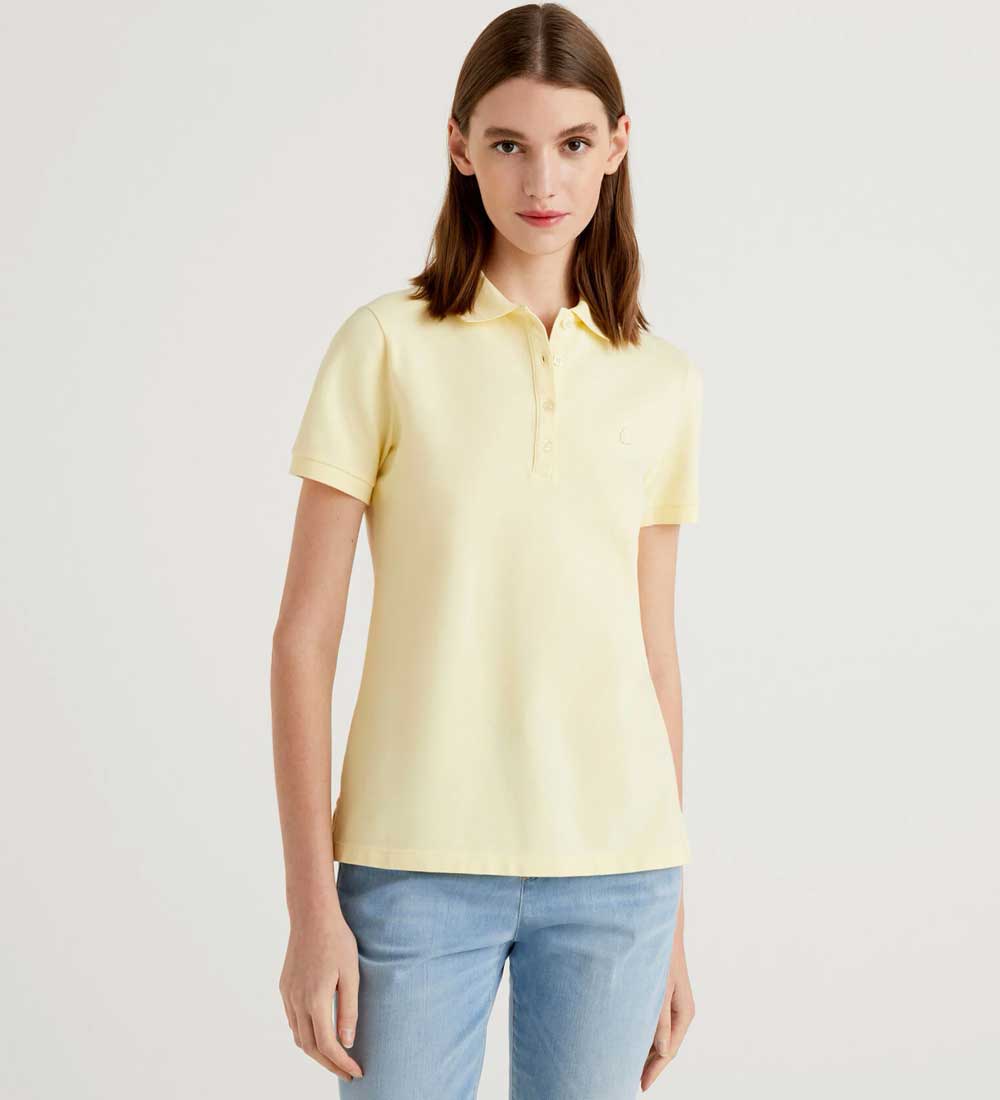 maglia polo in cotone